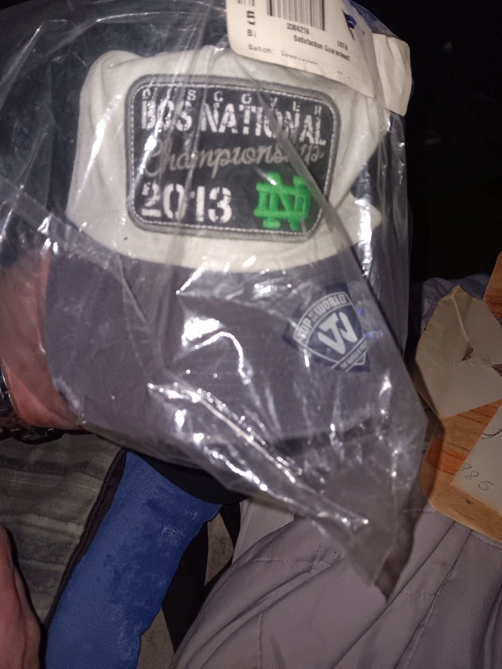 2013 Notre Dame Phantom Merchandise Cap.
